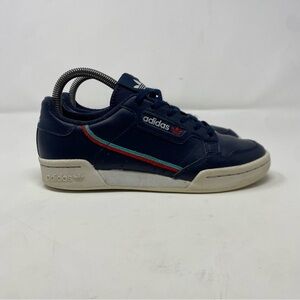 Adidas Continental 80 Big Kids Shoes Collegiate Navy-Scarlet-Hi-Res Aqua F99785
